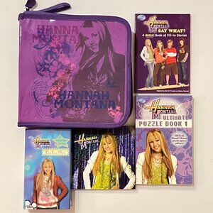 Hannah Montana Lot | Board Game, Books, Posters, Stickers, and Magnets Y2K